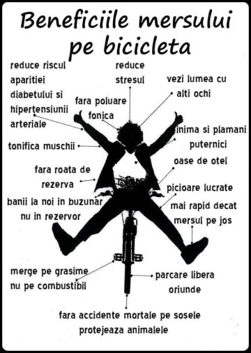 Beneficiile mersului pe bicicleta